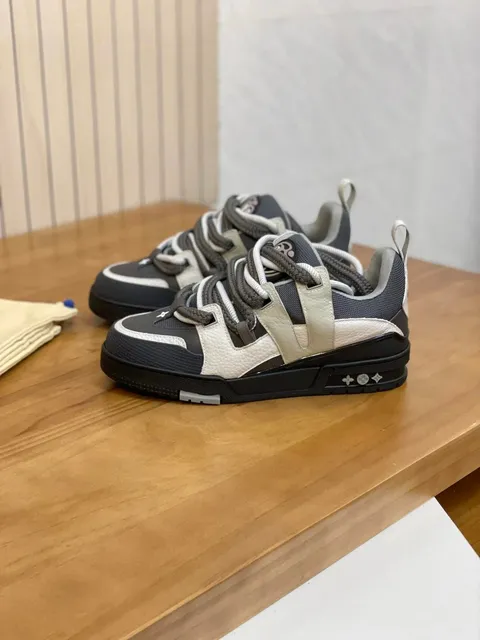 Louis Vuitton LV Trainer Monogram Leather and Mesh