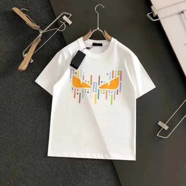 Fendi T-Shirt Monster Logo Print