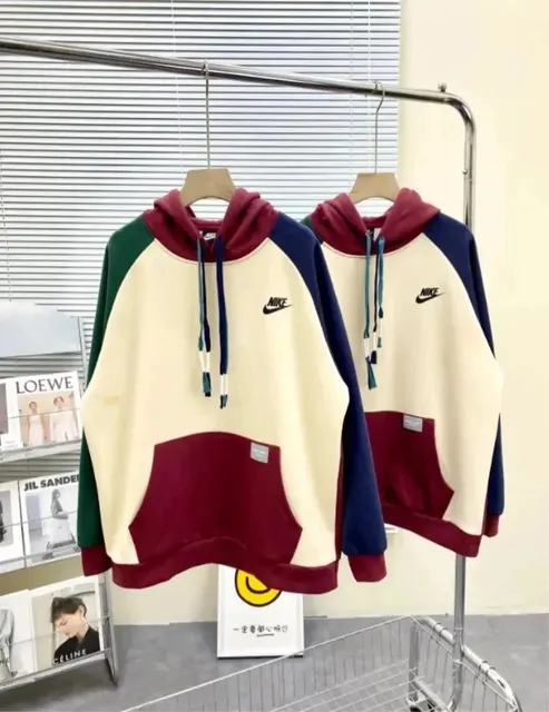 Nike Color-Block Hoodie Raglan Sleeve