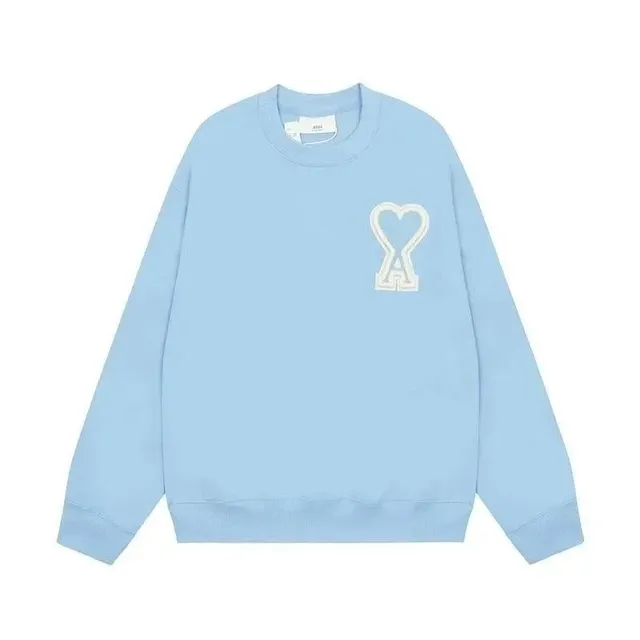 AMI Paris Crewneck Sweatshirt Heart Logo