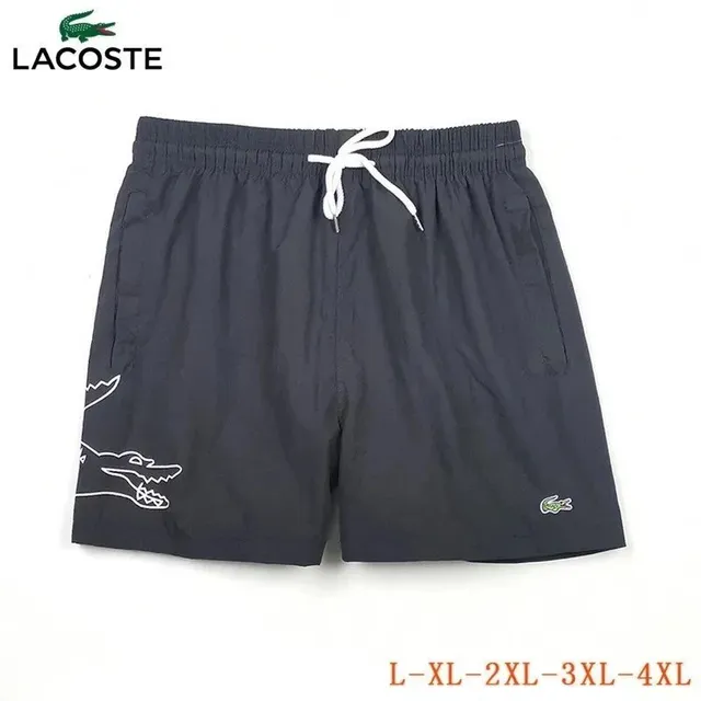 Lacoste Swim Shorts Crocodile Outline