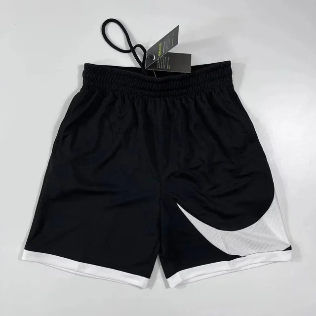 Nike Dri-FIT Shorts Black/White Swoosh