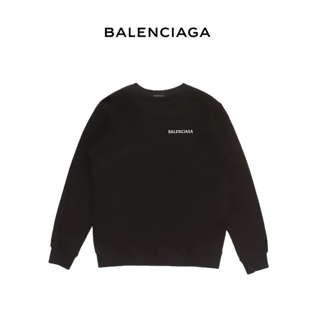 Balenciaga Crewneck Sweatshirt Logo Embroidered