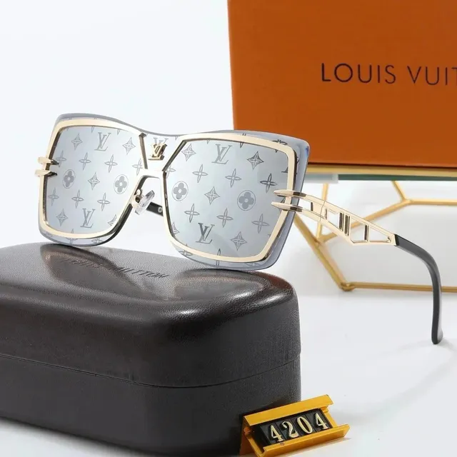 Louis Vuitton Square Sunglasses Monogram Print