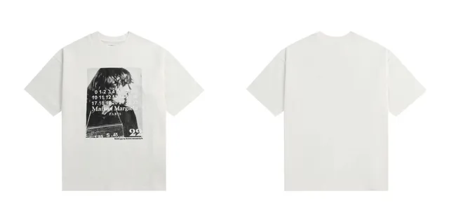 Maison Margiela Graphic T-Shirt Archive Manuscript Print