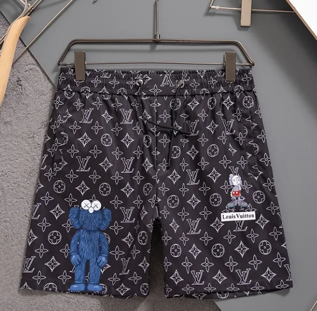 Louis Vuitton Monogram Shorts KAWS Collaboration
