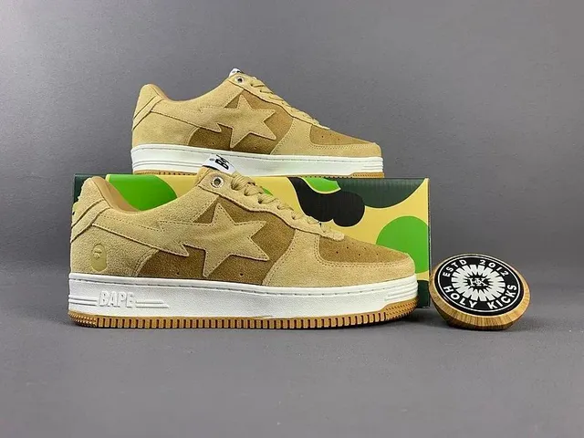 BAPE Shark Sneaker Desert Camo