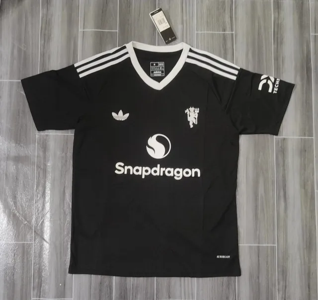 Adidas Manchester United Away Jersey Snapdragon Sponsor