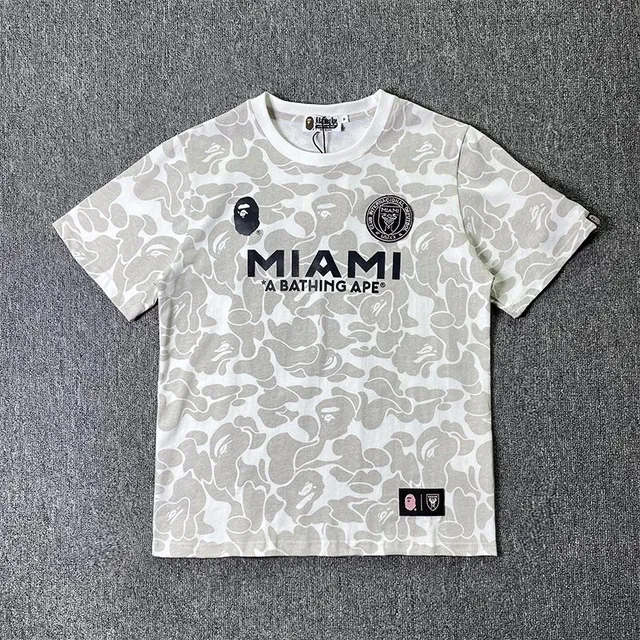 BAPE × Inter Miami T-Shirt Miami City Camo
