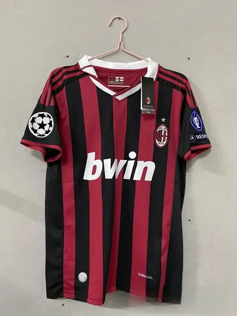 AC Milan × Adidas Home Jersey 2010-11 UEFA Champions League