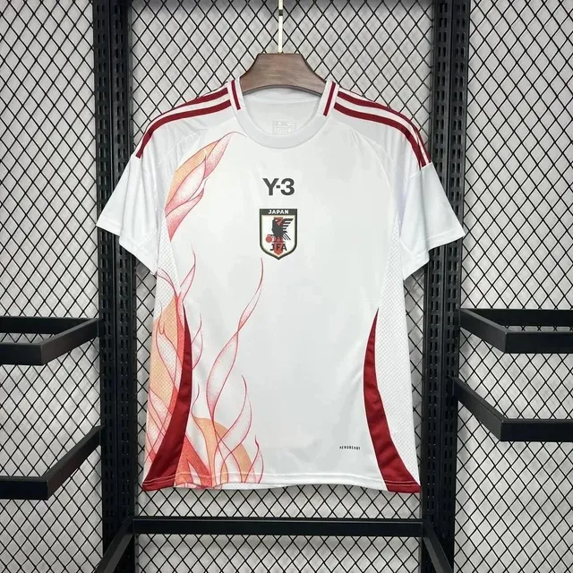 Y-3 Japan National Team Jersey Flame Graphic