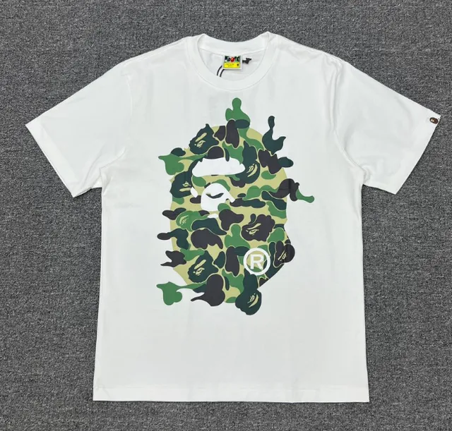 BAPE Shark Hoodie Tee Camouflage Ape Head