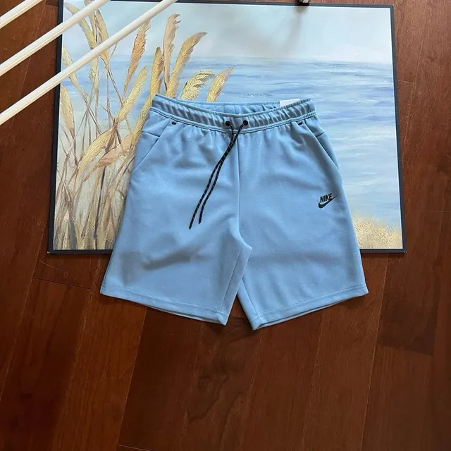 Nike Tech Fleece Shorts Light Blue