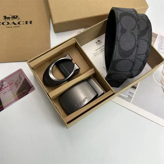 老花黑款字母扣+C扣