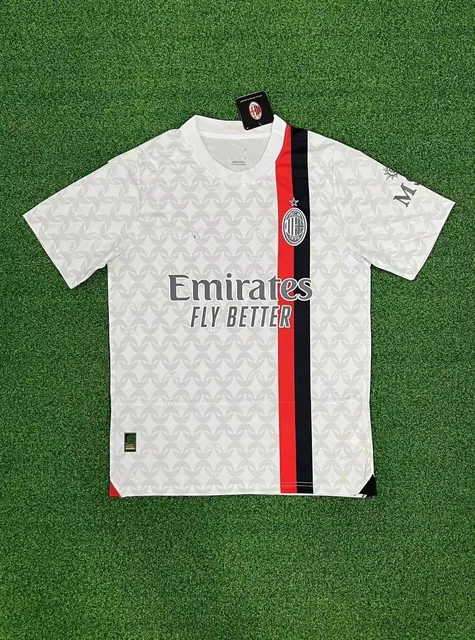 AC Milan × Adidas Home Jersey Emirates Fly Better