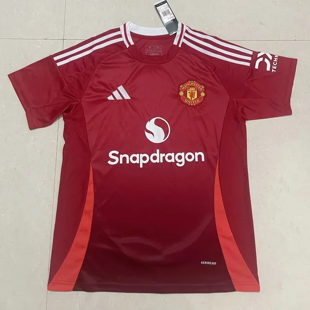 Adidas Manchester United Home Jersey Snapdragon Sponsor