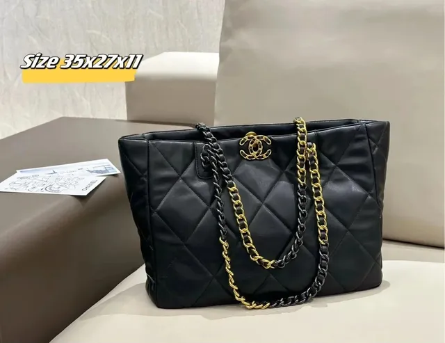 Chanel Classic Flap Tote Quilted Leather