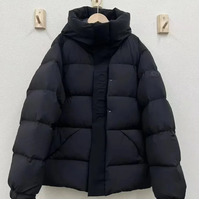 Moncler Puffer Jacket Logo Tape