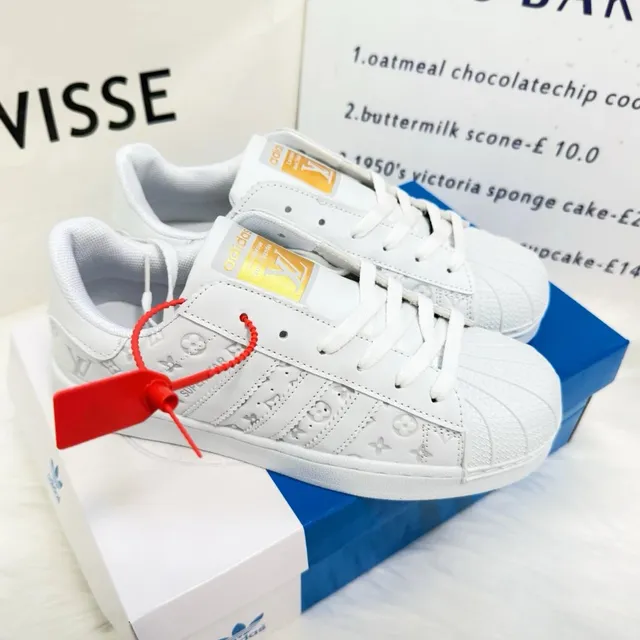 Adidas × Louis Vuitton Superstar LV Monogram