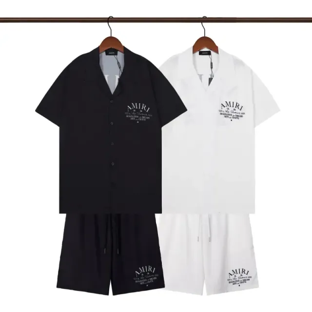Q217 suit front and rear printed black