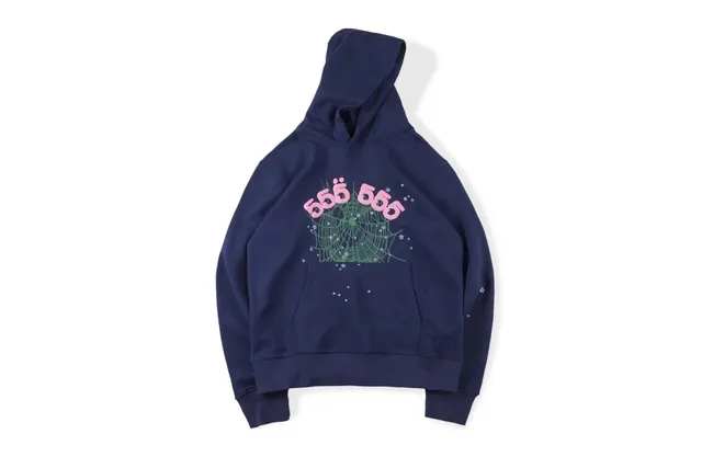 Sp5der Hoodie Spider Web Print