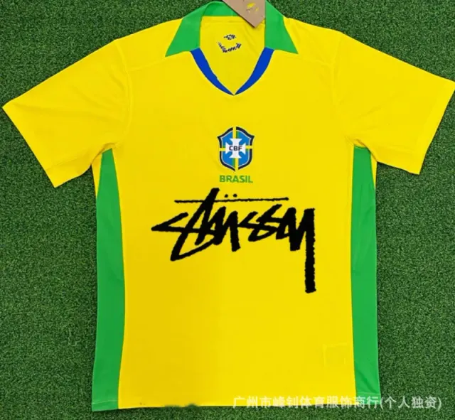 Stüssy × Brazil National Team jerseys