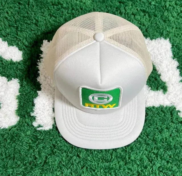 Corteiz × Off-White Trucker Hat Cactus Jack Logo Patch