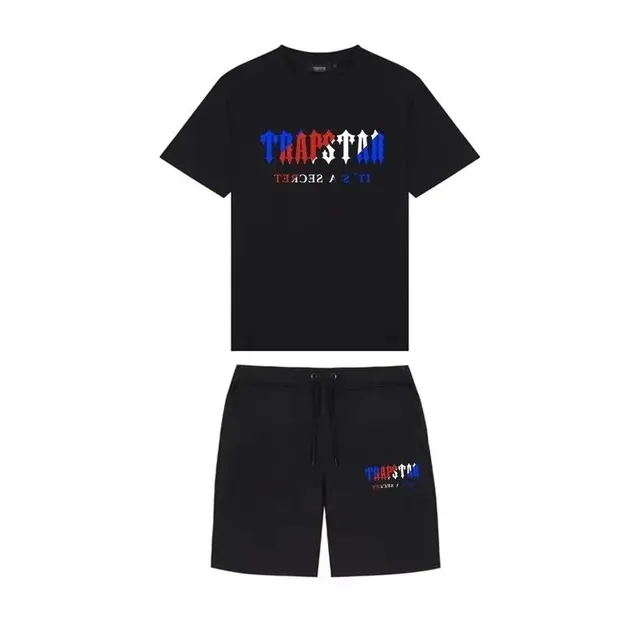 Logo Tee and Shorts Set TRAPSTAR Graphic