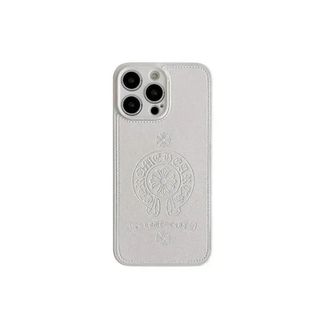 Chrome Hearts Phone Case Embossed Logo