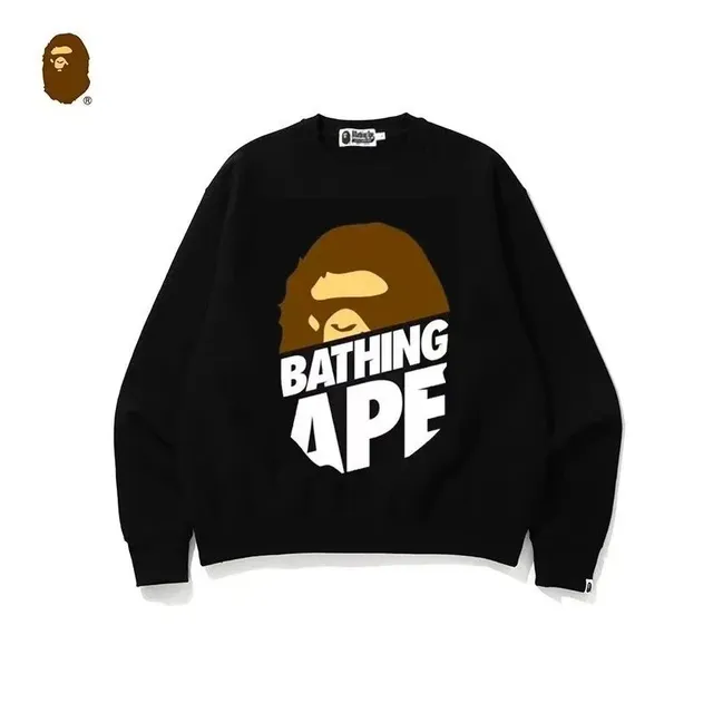 BAPE Crewneck Sweatshirt Ape Head Logo