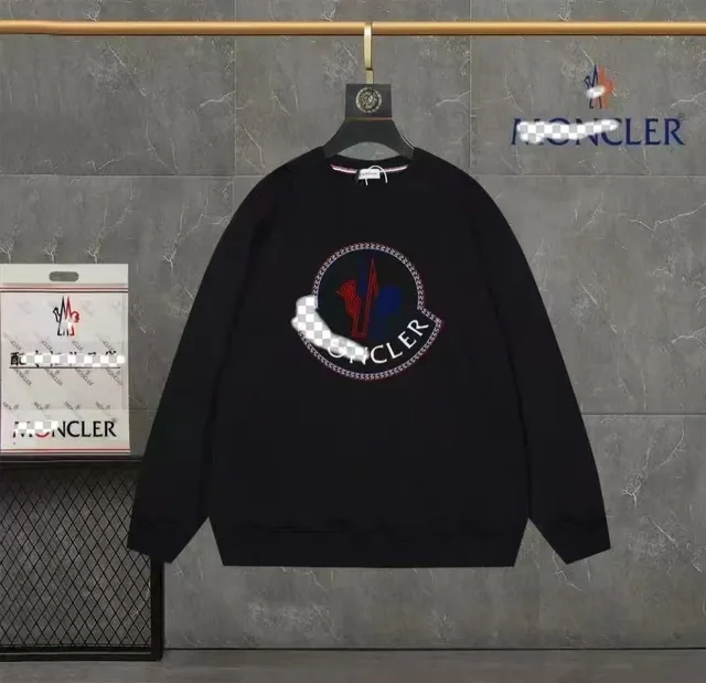 Moncler Crewneck Sweatshirt Embroidered Logo
