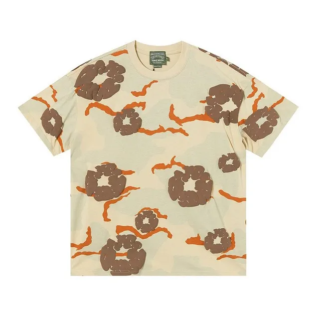 Denim Tears Graphic Tee Camouflage Print
