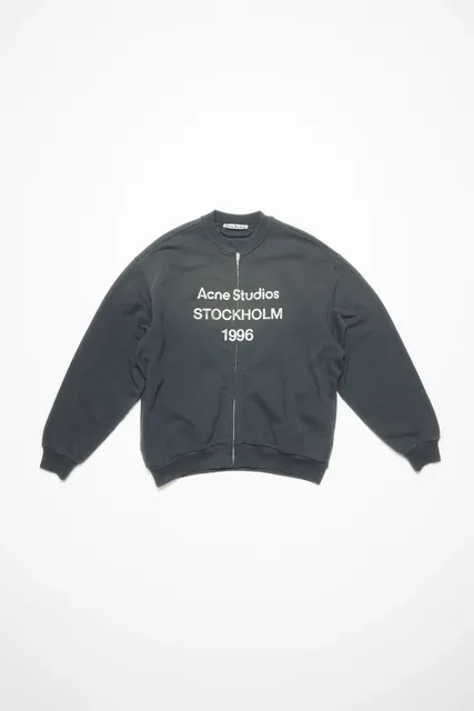 Acne Studios Zip-Up Sweatshirt Stockholm 1996