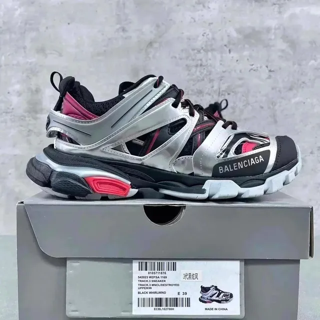 Balenciaga Track.3 Sneaker Black Whirlwind