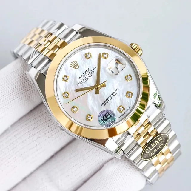 Rolex Datejust Mother-of-Pearl Dial with Diamond Hour Markers