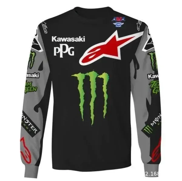 Alpinestars Racing Jersey Kawasaki Monster Energy