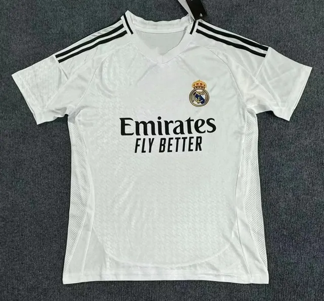 Adidas Real Madrid Home Jersey Emirates Fly Better
