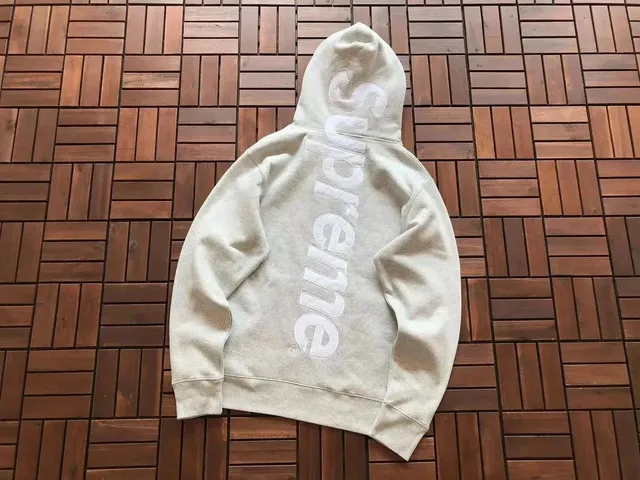 Supreme Box Logo Hoodie Heather Grey