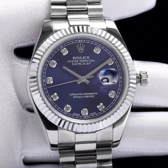 Rolex Oyster Perpetual Datejust Diamond Hour Markers