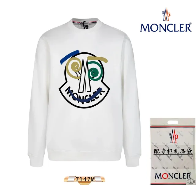 Moncler Crewneck Sweatshirt Graphic Logo