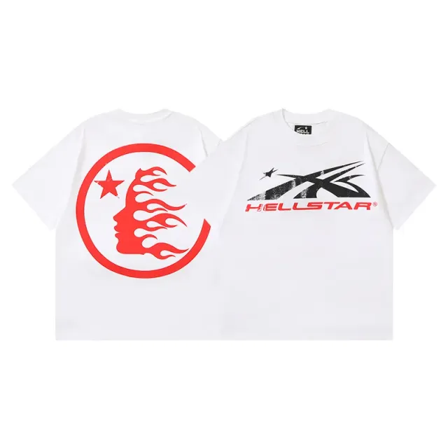 Hellstar Graphic Tee Flame Star Logo
