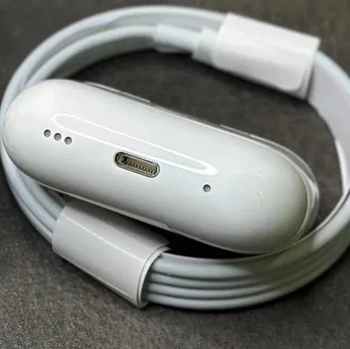 Apple Lightning to USB-C Cable White