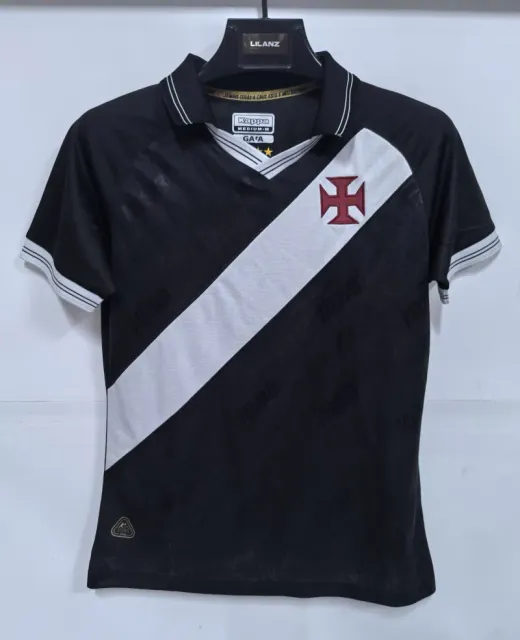 Kappa V-neck Soccer Jersey Vasco da Gama Home