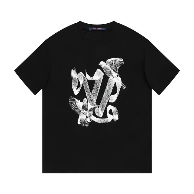 Louis Vuitton T-Shirt Doves Print