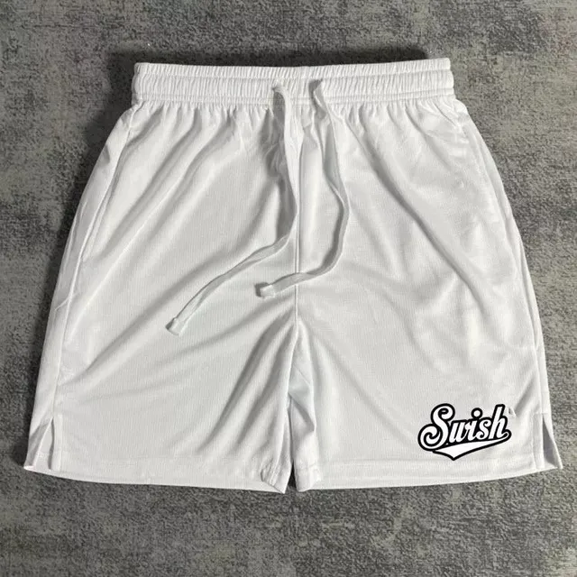Mesh Shorts Logo Embroidered