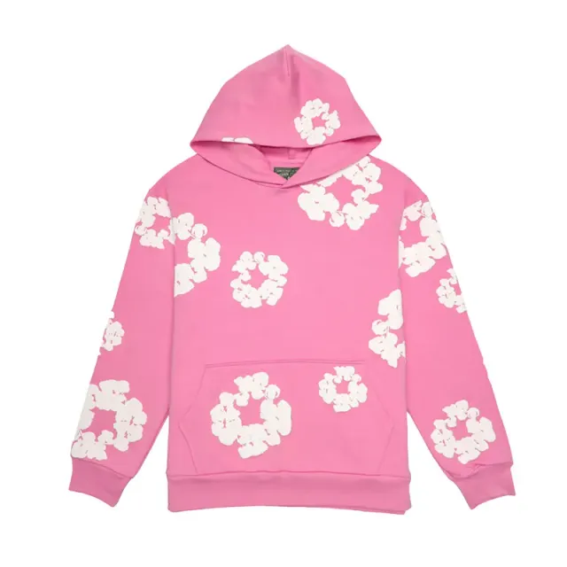 Denim Tears Hoodie Floral Print