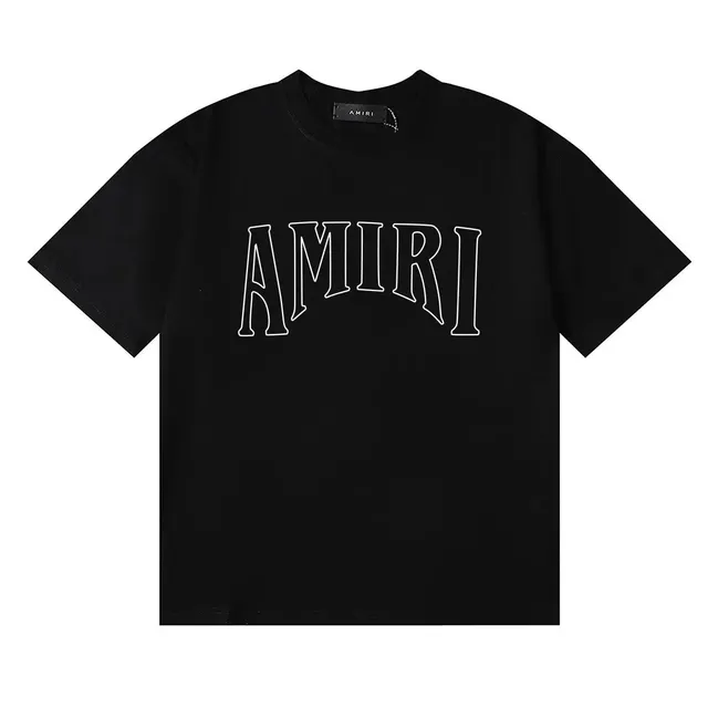 Amiri Logo T-Shirt Outline Arch Logo