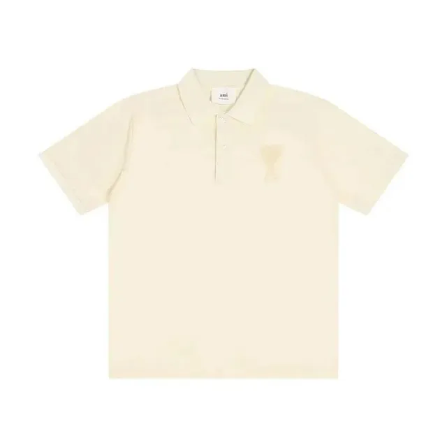 AMI Paris Polo Shirt Heart Logo