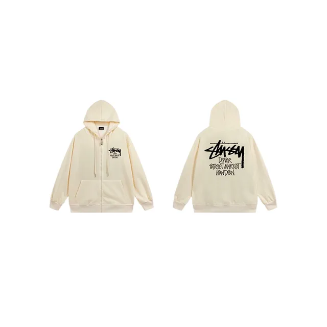 Stüssy Zip-Up Hoodie Donor Street Market London