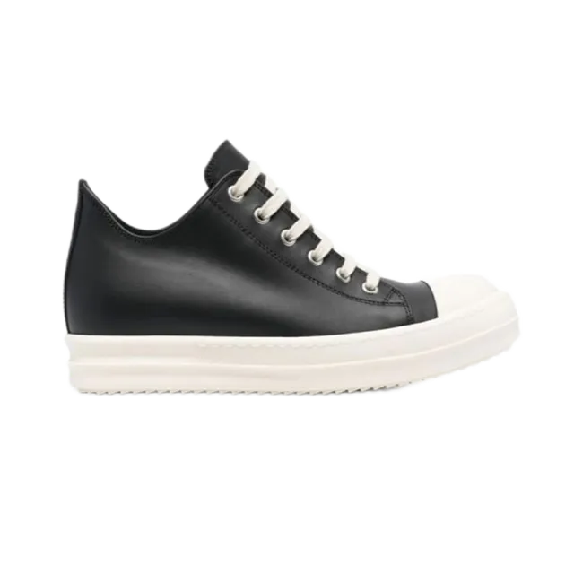 Rick Owens Low Sneaker Black and White